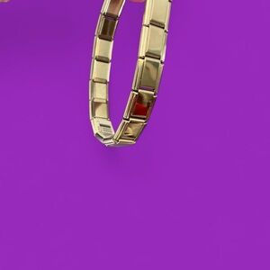 Silver stainless steel tone ladies bracelet #jewellery